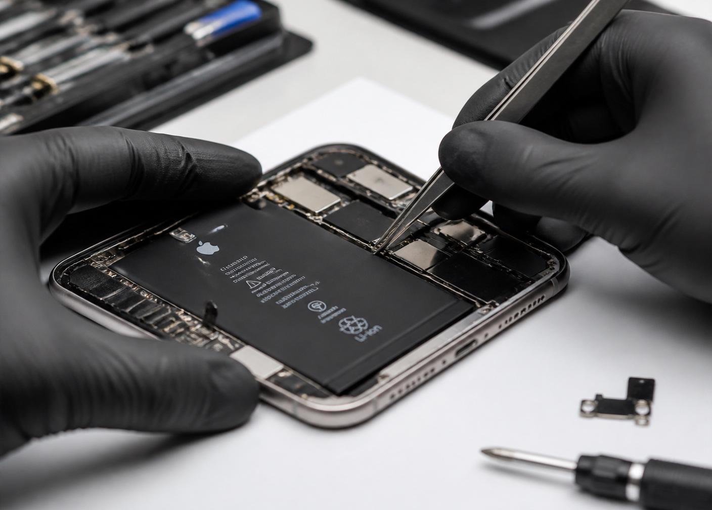 MacMarket — technik při práci
